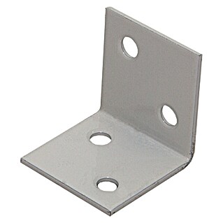 Stabilit Versterkingshoek (60 x 60 mm, Wit, Staal, 8 gaten)
