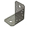 Stabilit Winkelverbinder (70 x 70 x 55 mm, Stärke: 2,5 mm, 1 Stk., Blank)