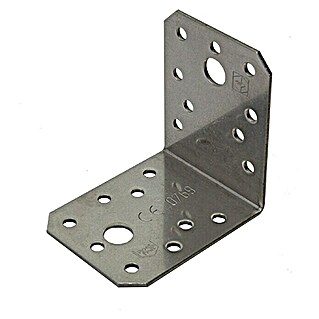 Stabilit Winkelverbinder (70 x 70 x 55 mm, Stärke: 2,5 mm, 1 Stk., Blank)