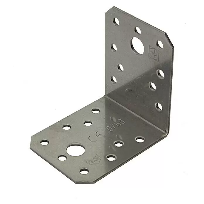 Stabilit Winkelverbinder70 x 70 x 55 mm, Stärke: 2,5 mm, 1 Stk., Edelstahl