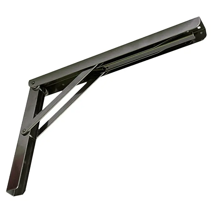 Stabilit Klappkonsole Multi-Line - 300 x 200 x 30 mm, Stahl, Verzinkt - Klappbare Regalhalterung aus Metall, ideal für platzsparende Lösungen. Robuste Konstruktion für vielseitige Anwendungen im Haushalt oder Werkstatt.
