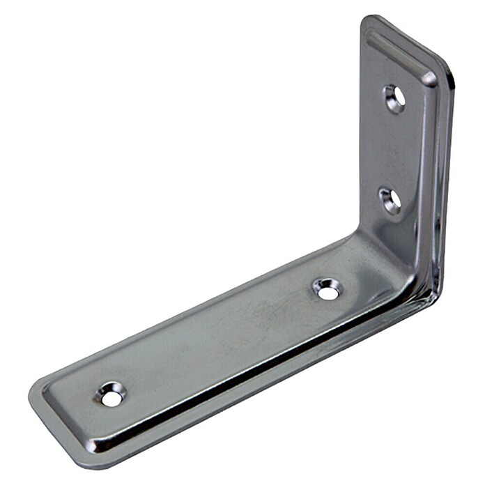 Stabilit Regalwinkel Design (160 x 40 x 105 mm, Belastbarkeit: 30 kg, Chrom)
