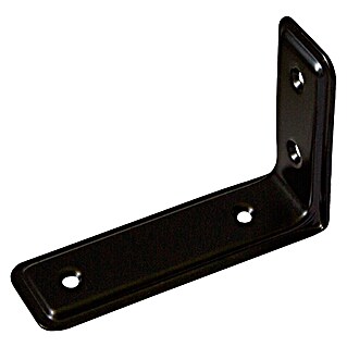 Stabilit Regalwinkel Design (235 x 40 x 160 mm, Belastbarkeit: 30 kg, Schwarz)