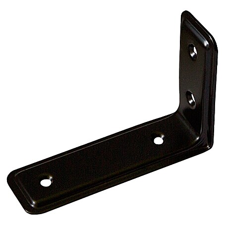 Stabilit Regalwinkel Design (235 x 40 x 160 mm, Belastbarkeit: 30 kg, Schwarz)