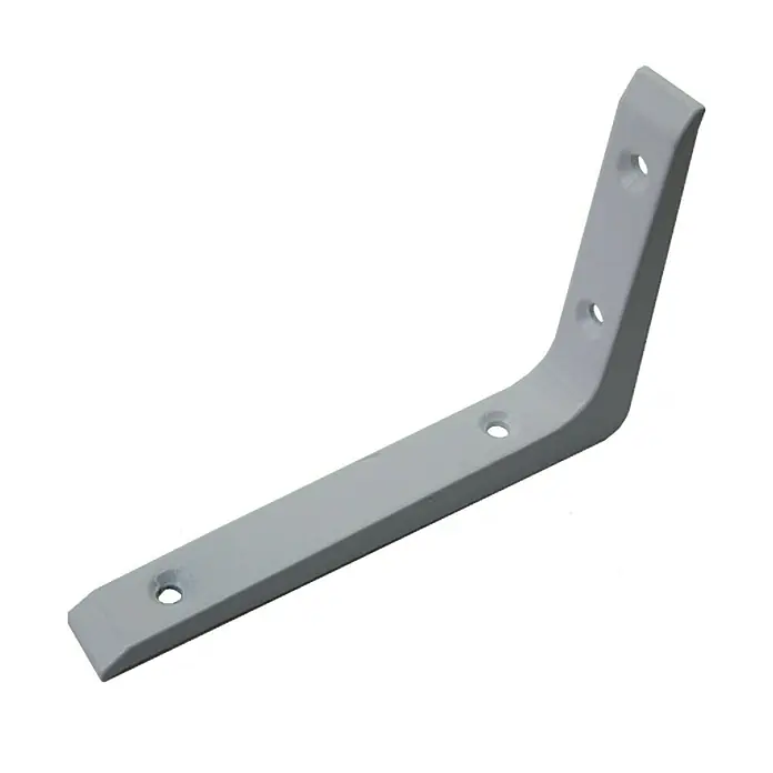 Stabilit Wandkonsole200 x 26 x 300 mm, Belastbarkeit: 75 kg, Aluminiumdruckguss, Weiß