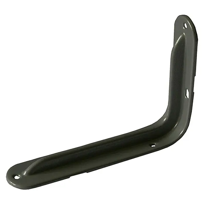 Stabilit Format-Standard-Konsole195 x 36 x 135 mm, Belastbarkeit: 70 kg, Metall, Titangrau - Metallwinkel in Grau zur Befestigung von Regalen oder anderen Gegenständen an Wänden. Das Material ist sehr robust und stabil.