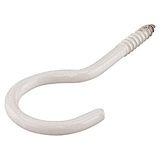 Stabilit Hembrilla para cuerda de tender (Largo: 80 mm, 15 ud., Blanco)