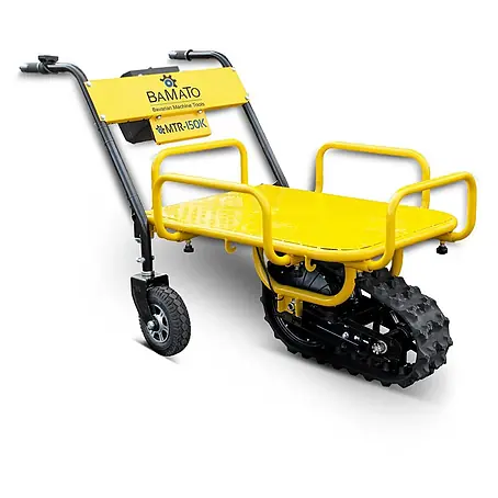 Bamato  Akku-Schubkarre MTR-150K mit Raupenlaufwerk