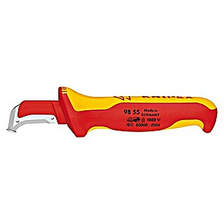 Knipex Kabelabmantelungsmesser (Klingenlänge: 38 mm, Gleitschuh)