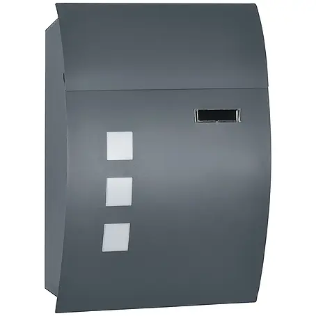 Homcom  Wandbriefkasten 1-teilig