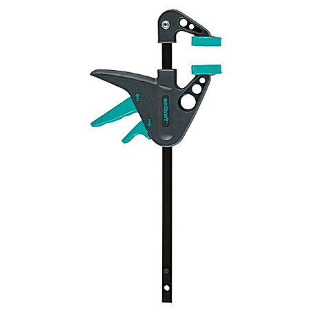 Wolfcraft Tornillo de apriete monomanual EHZ (Anchura de sujeción: 110 mm, Fuerza de tensión: 295 N, Apertura máxima: 38 mm)