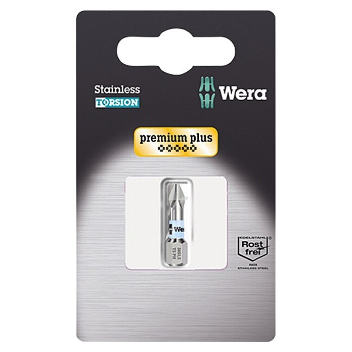 Wera Bit 3851/1 Roestvrij staal (PZ 2, 25 mm)