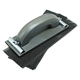 Wolfcraft Handschuurblokset (Gladmaken van oppervlakken, 5 -delig, Afmeting schuurpapier: 280 x 115 mm)