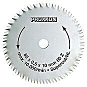 Proxxon Disco de sierra Super-Cut n.º 28731 (Diámetro: 85 mm, Diámetro orificio de alojamiento: 10 mm, Acero al cromo vanadio)