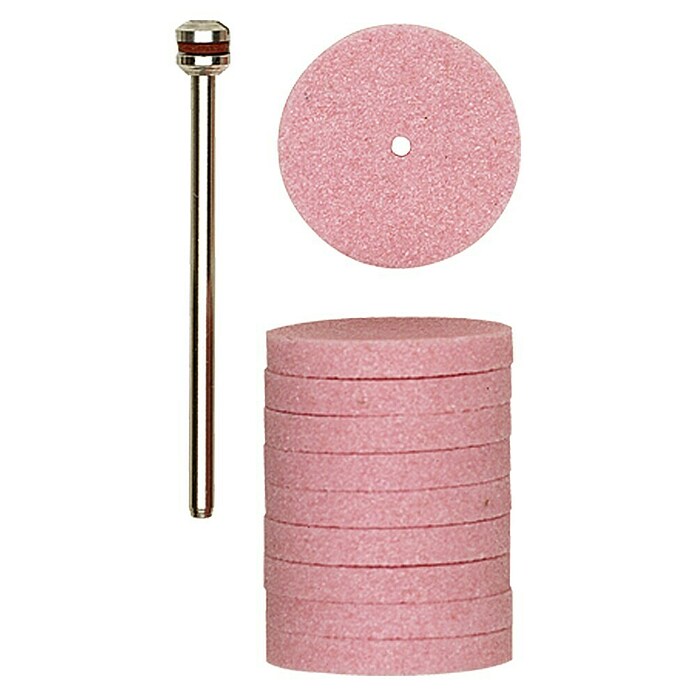 Abfackeln Schalen Schleifscheibe 80 Körnungen Rosa Produktbild-Vorschau 8