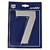 Portaferm Kućni broj 7 (Visina: 15 cm, Plemeniti čelik, Motiv: 7)