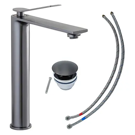 SCHÖNER WOHNEN-Kollektion  Waschtischarmatur Viola Auslaufhöhe 24 cm Industrial