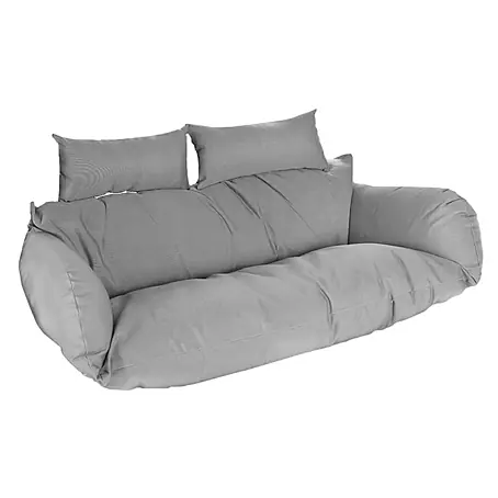 Home Deluxe Hängesessel Kissen TWIN Grau