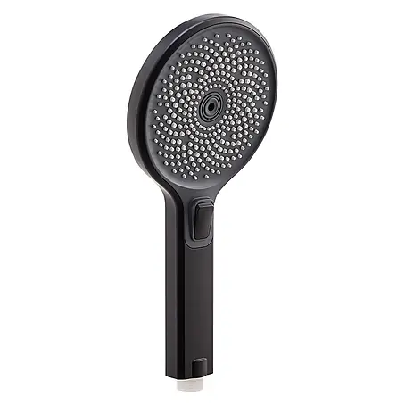 SCHÖNER WOHNEN-Kollektion  Brausegarnitur Handbrause Biella Wassersparend Mattschwarz