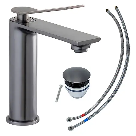 SCHÖNER WOHNEN-Kollektion  Waschtischarmatur Viola Auslaufhöhe 13,5 cm Industrial