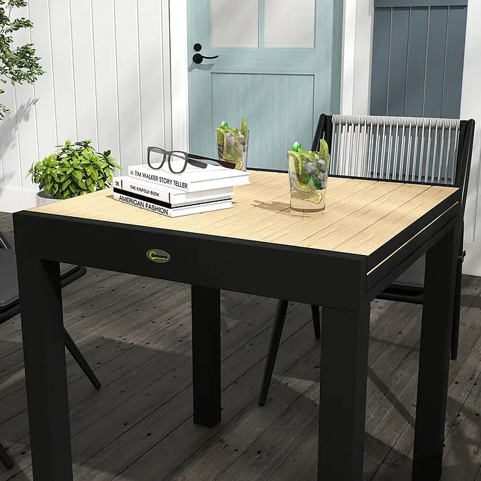 terrassenbox wasserdicht Metall Auflagenbox 470 Liter – robuste & wasserdichte Gartenbox für Ki Z-4078