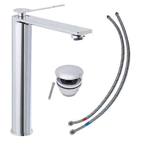 SCHÖNER WOHNEN-Kollektion  Waschtischarmatur Viola Auslaufhöhe 24 cm Chrom