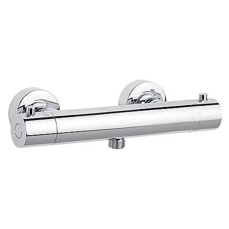 SCHÖNER WOHNEN-Kollektion  Brausegarnitur Duschthermostat Dicu Eco-Stop Chrom