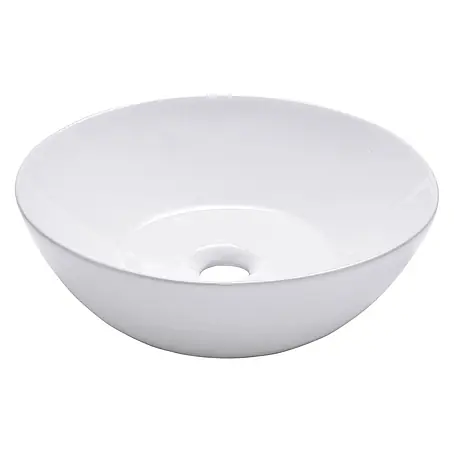 SCHÖNER WOHNEN-Kollektion  Aufsatzwaschbecken Beco 38 cm Weiß