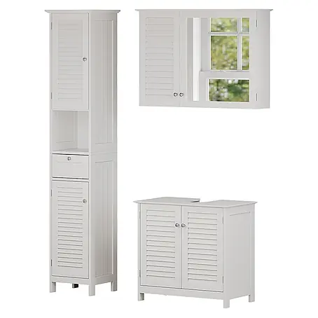 Badmöbel-Set Riad 60 cm Weiß Art.-Nr. 40471