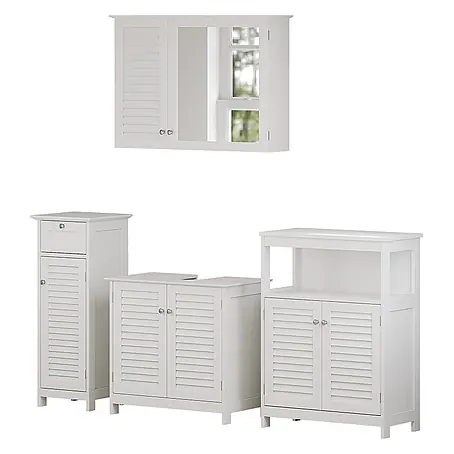 Badmöbel-Set Riad 60 cm Weiß Art.-Nr. 40470