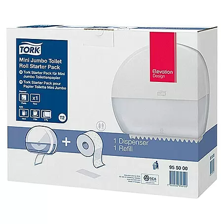 Tork Elevation Toilettenpapier-Spender Starter-Set Mini Jumbo T2