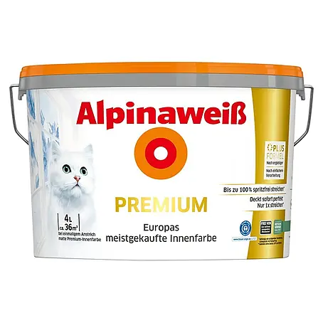 Alpina Alpinaweiss Wandfarbe Premium