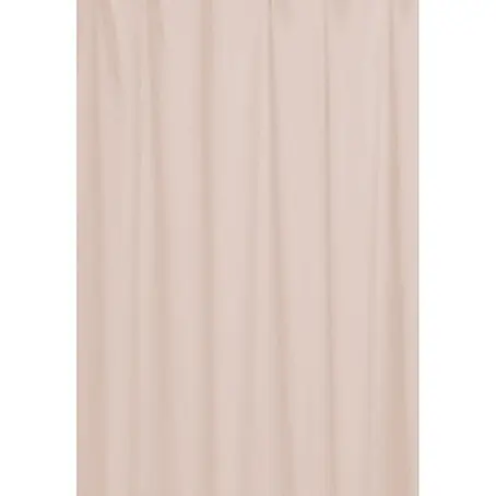 Euroshowers Duschvorhang Neutral Rosa 180 x 200 cm