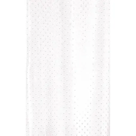 Euroshowers Duschvorhang Star Ceiling Weiß 180 x 240 cm extra lang
