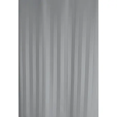 Euroshowers Duschvorhang Zober Grau 180 x 200 cm