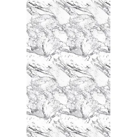 Euroshowers Duschvorhang Marmoroptik Grau 180 x 200 cm