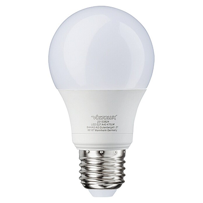 Voltolux Bombilla LED (15 W, E27, Color de luz: Blanco frío, No regulable, Redondeada)