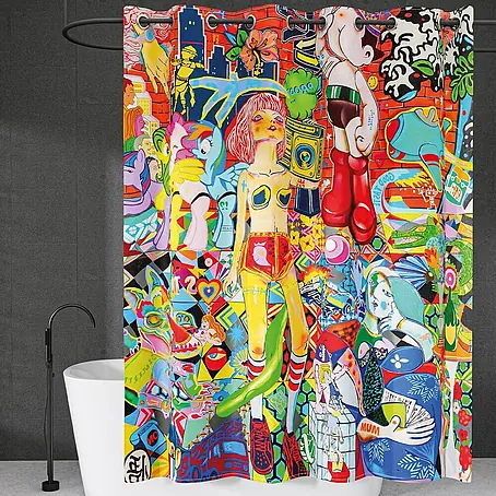 Tohaa Design Duschvorhang Vanity Fair - Guive Khosravi