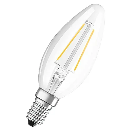 Osram  LED-Lampe Kerzenform E14 matt