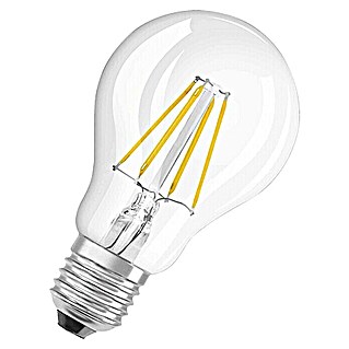 Osram LED-Lampe Retrofit Classic A (4 W, E27, A60, Warmweiß, Nicht Dimmbar, Klar)