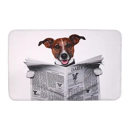 SANILO  Badteppich Newspaper 70 x 110 cm