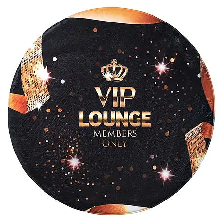 SANILO  Badteppich rund VIP Lounge Ø 80 cm