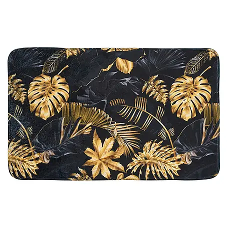 SANILO  Badteppich Golden Leaves 70 x 110 cm