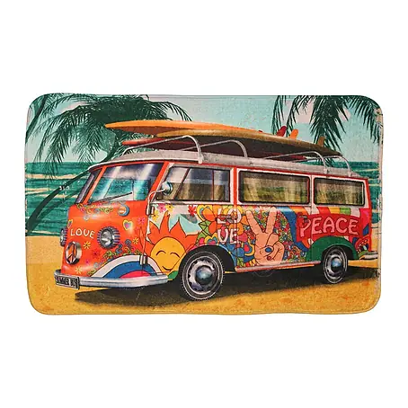 SANILO  Badteppich Summer Bus 70 x 110 cm