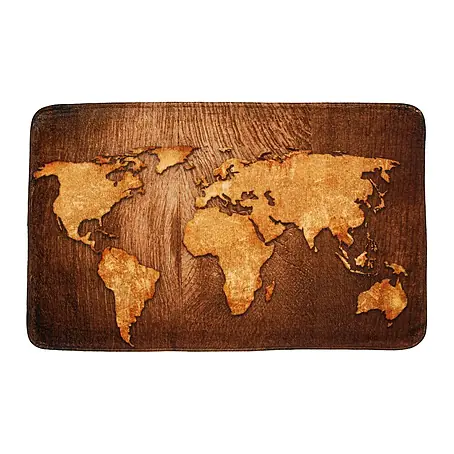 SANILO  Badteppich World Map 50 x 80 cm