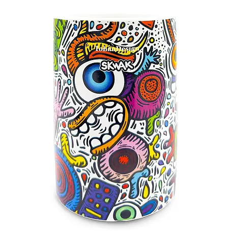 Tohaa Design Zahnputzbecher Crazy Maniac - Skwak