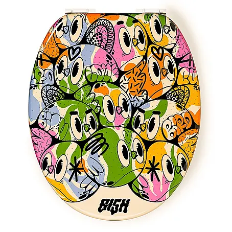 Tohaa Design WC-Sitz Color Bomb - Bishop Parigo