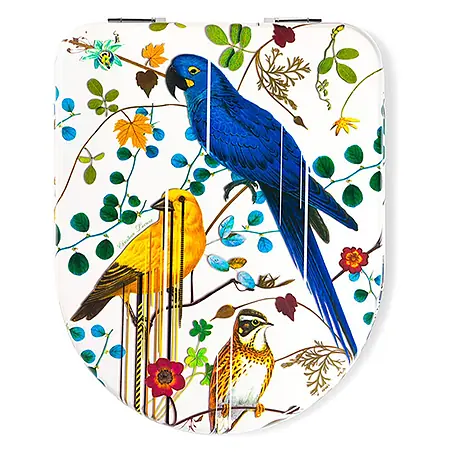 Tohaa Design WC-Sitz Birds Sinfonia Modern-D - Maison Christian Lacroix