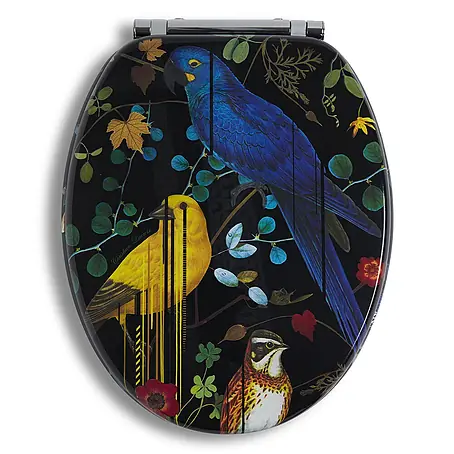 Tohaa Design WC-Sitz Birds Sinfonia - Maison Christian Lacroix
