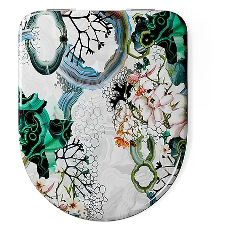 Tohaa Design WC-Sitz Algae Bloom Modern-D - Maison Christian Lacroix